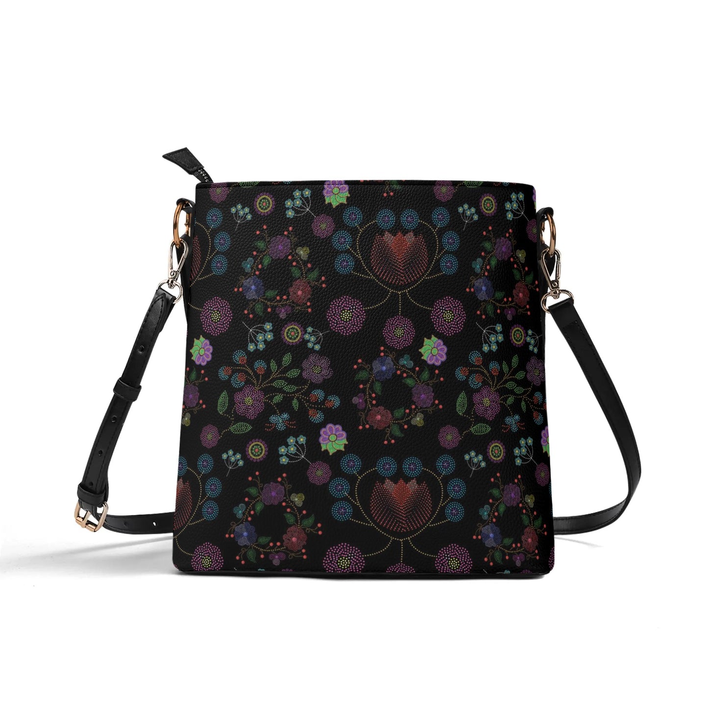 Métis Floral Dotted Bucket Bag