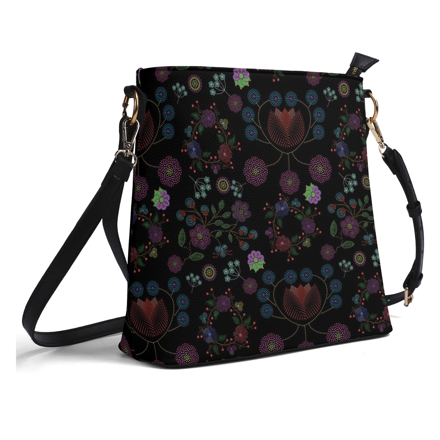 Métis Floral Dotted Bucket Bag