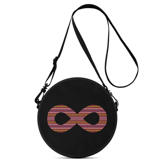 Métis Sash Infinity Round Satchel Bag