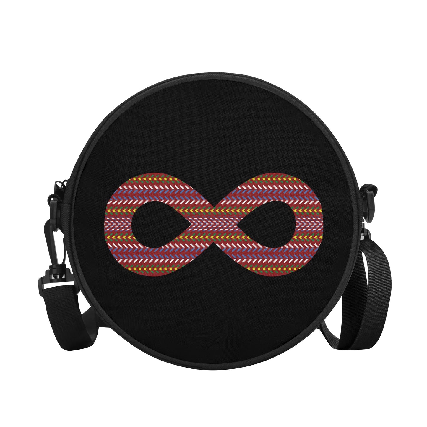 Métis Sash Infinity Round Satchel Bag