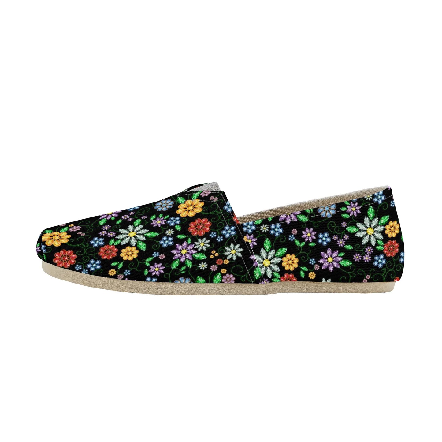 Women's Métis Inspired Floral Casual Shoes