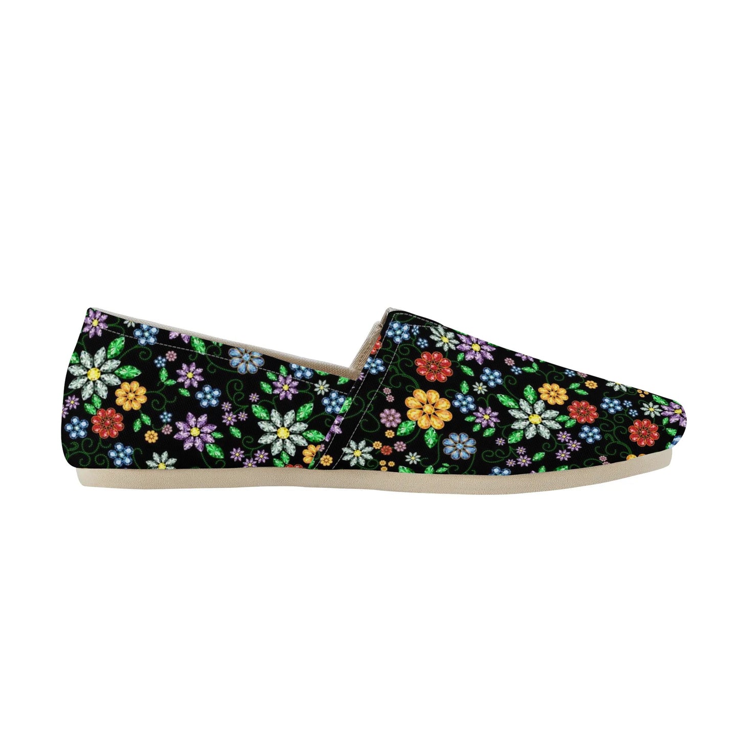 Women's Métis Inspired Floral Casual Shoes