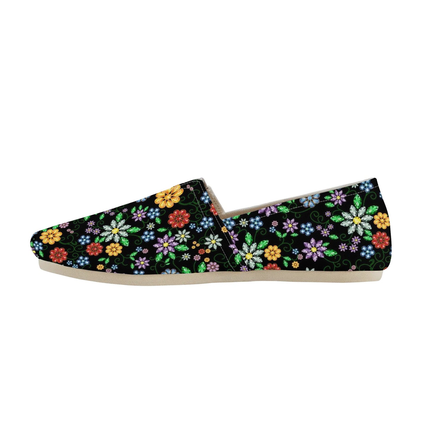 Women's Métis Inspired Floral Casual Shoes