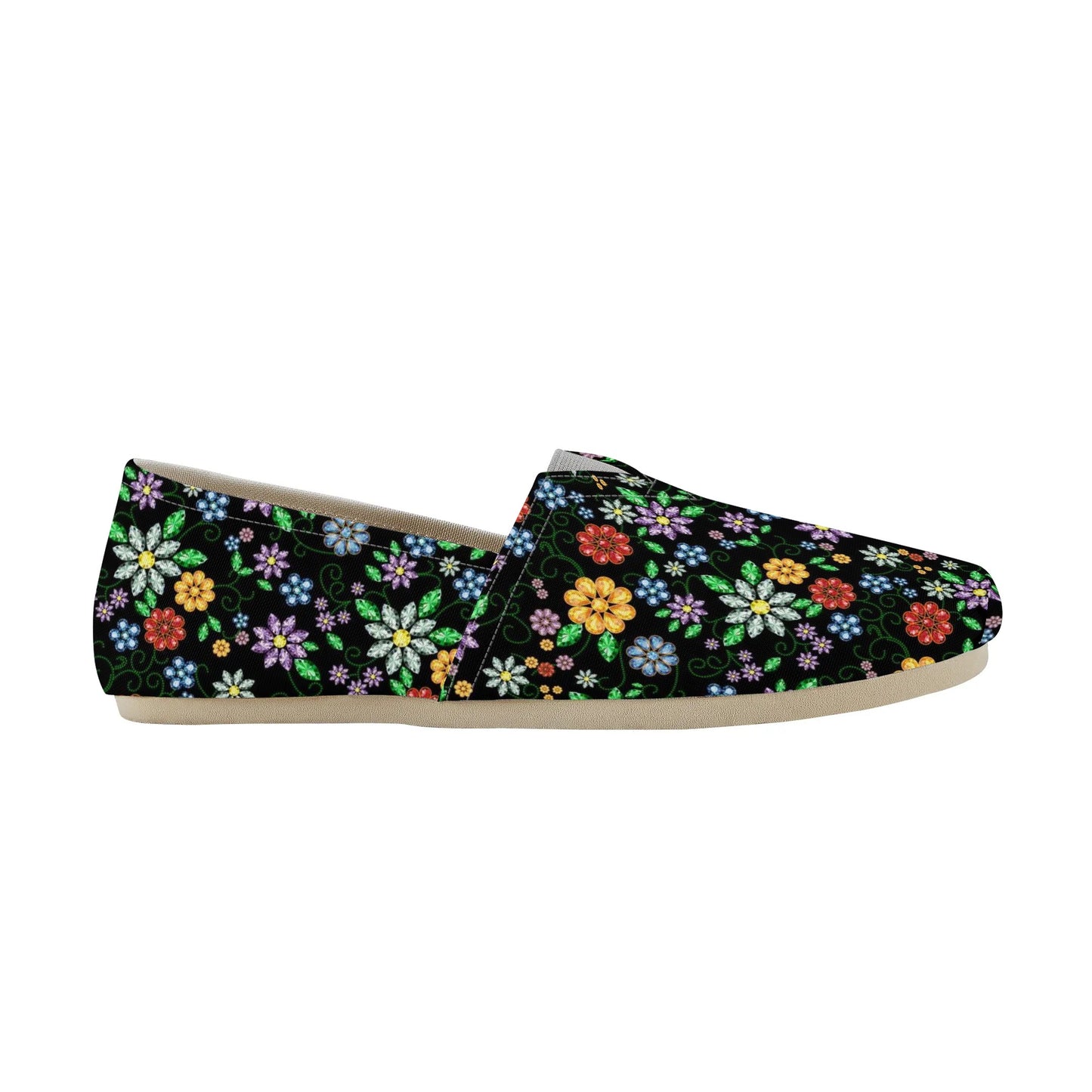 Women's Métis Inspired Floral Casual Shoes