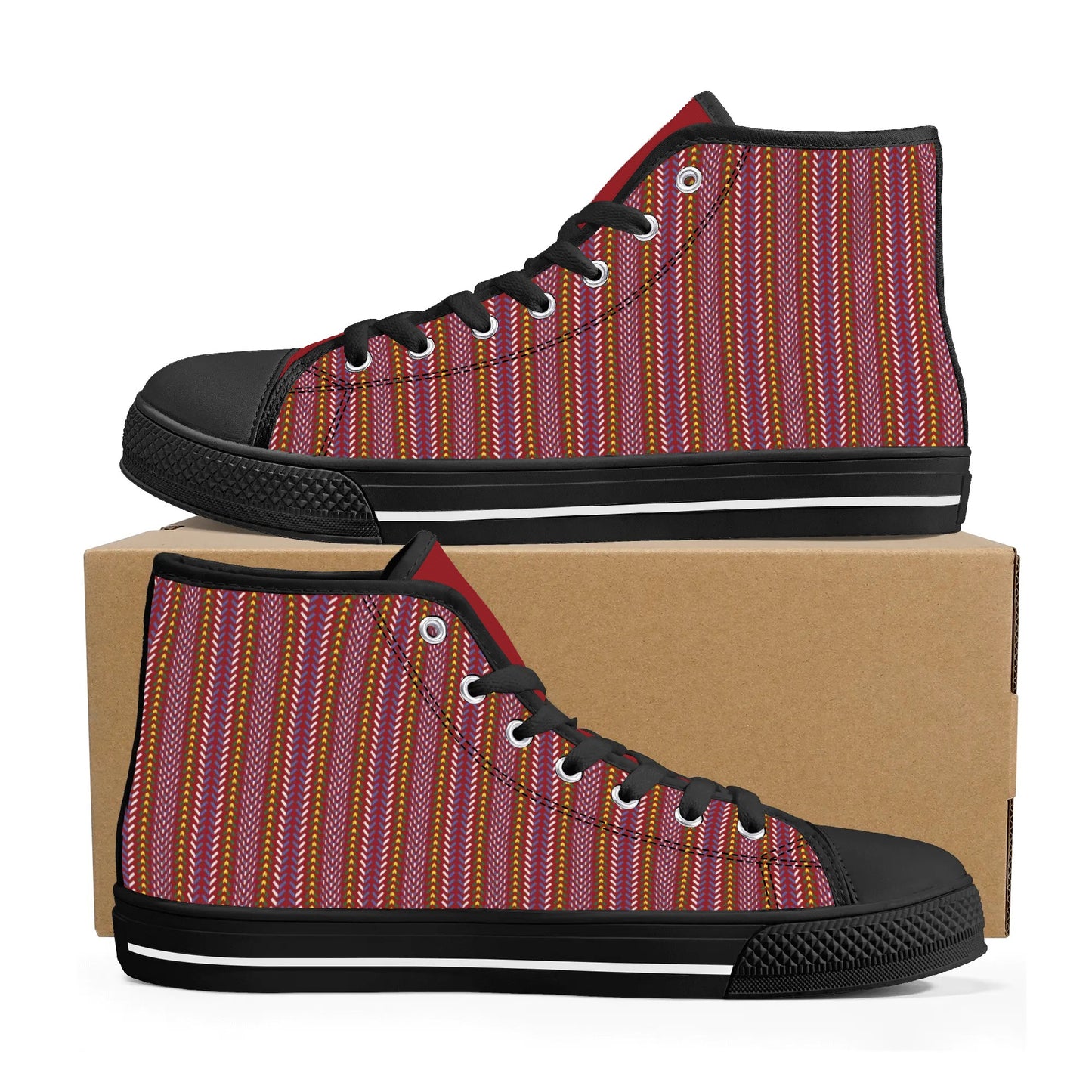 Women's Métis Sash High Top Canvas Shoes