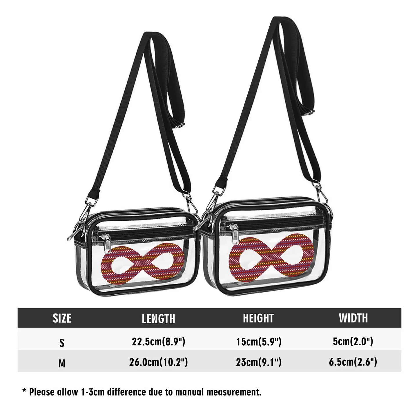 Métis Sash Infinity Transparent Bag