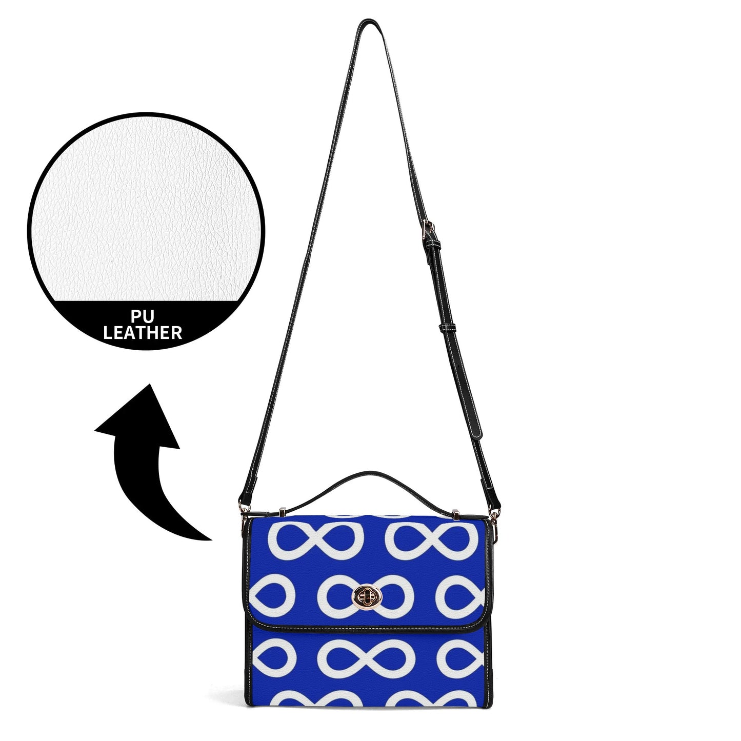 Métis Infinity PU Satchel Bag