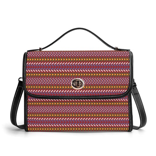 Métis Sash PU Satchel Bag