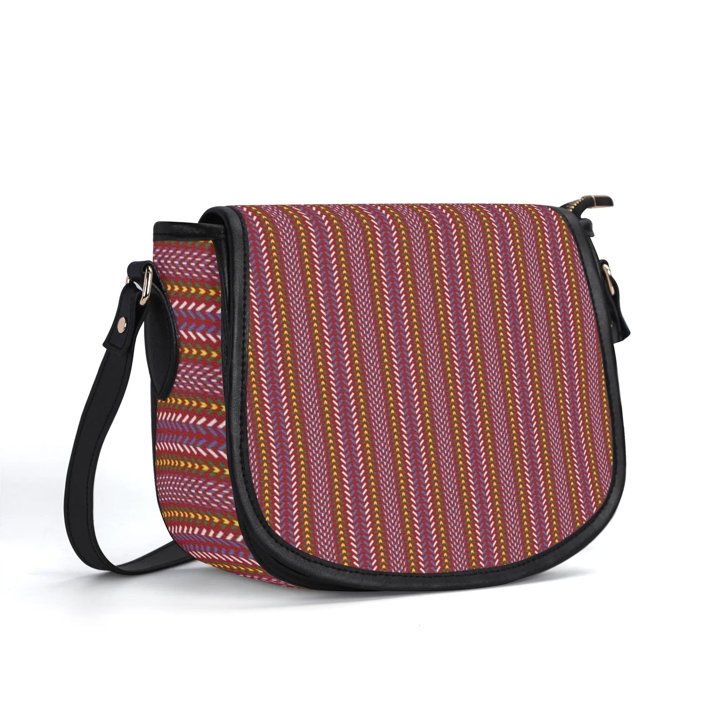 Métis Sash PU Saddle Bag