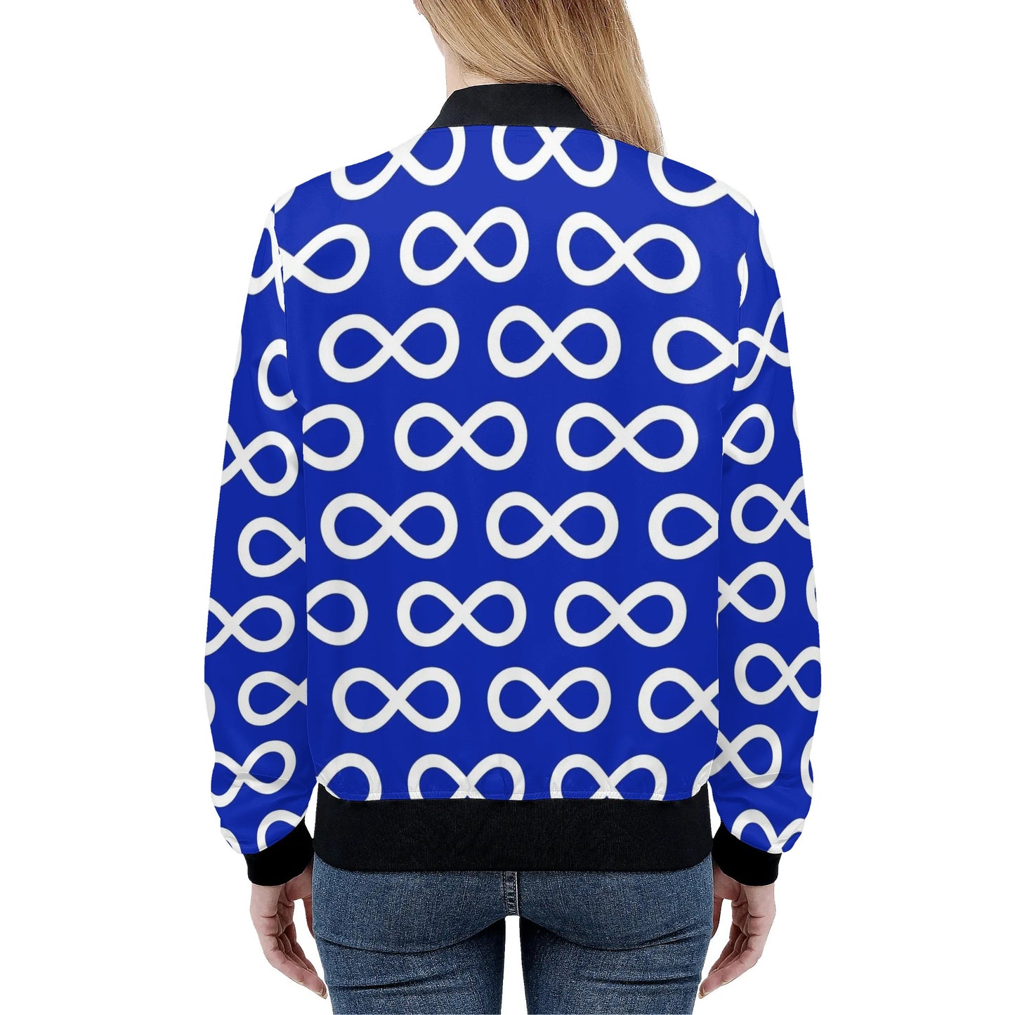 Women's Métis Infinity Zip Up Lightweight Bomber Jacket