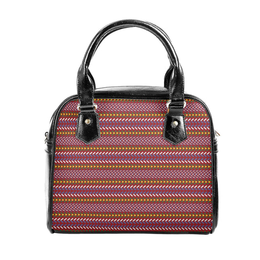 Métis Sash PU Shoulder Handbag