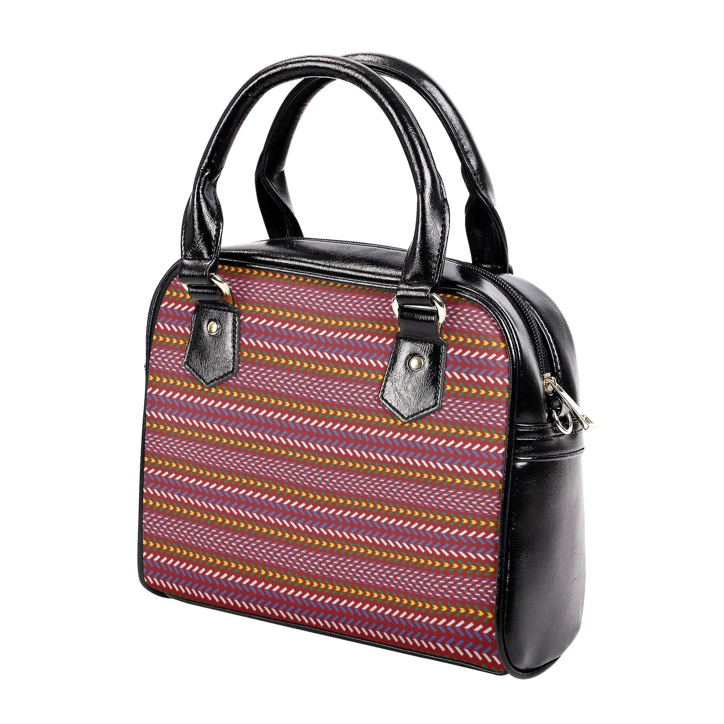 Métis Sash PU Shoulder Handbag