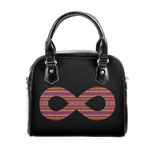 Métis Sash Infinity PU Shoulder Handbag