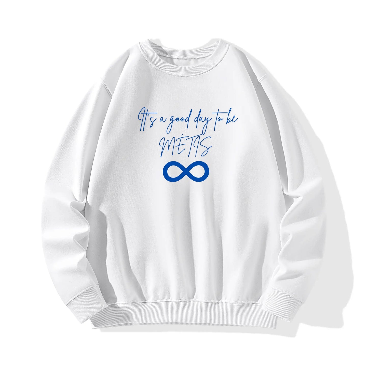 Unisex It's a Good Day to be Métis Cotton Sweatshirt