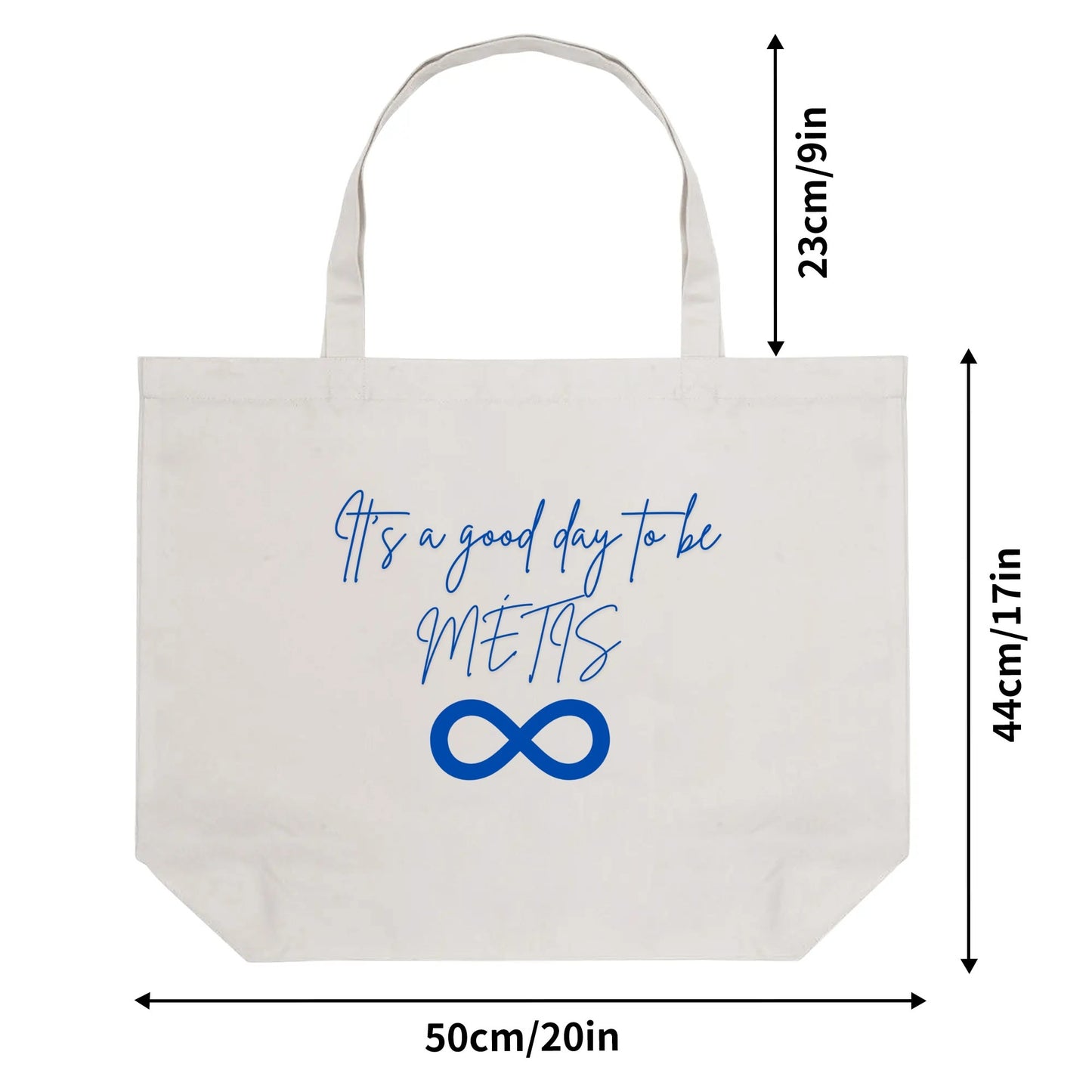 It's a Good Day to be Métis Cotton Tote Bag