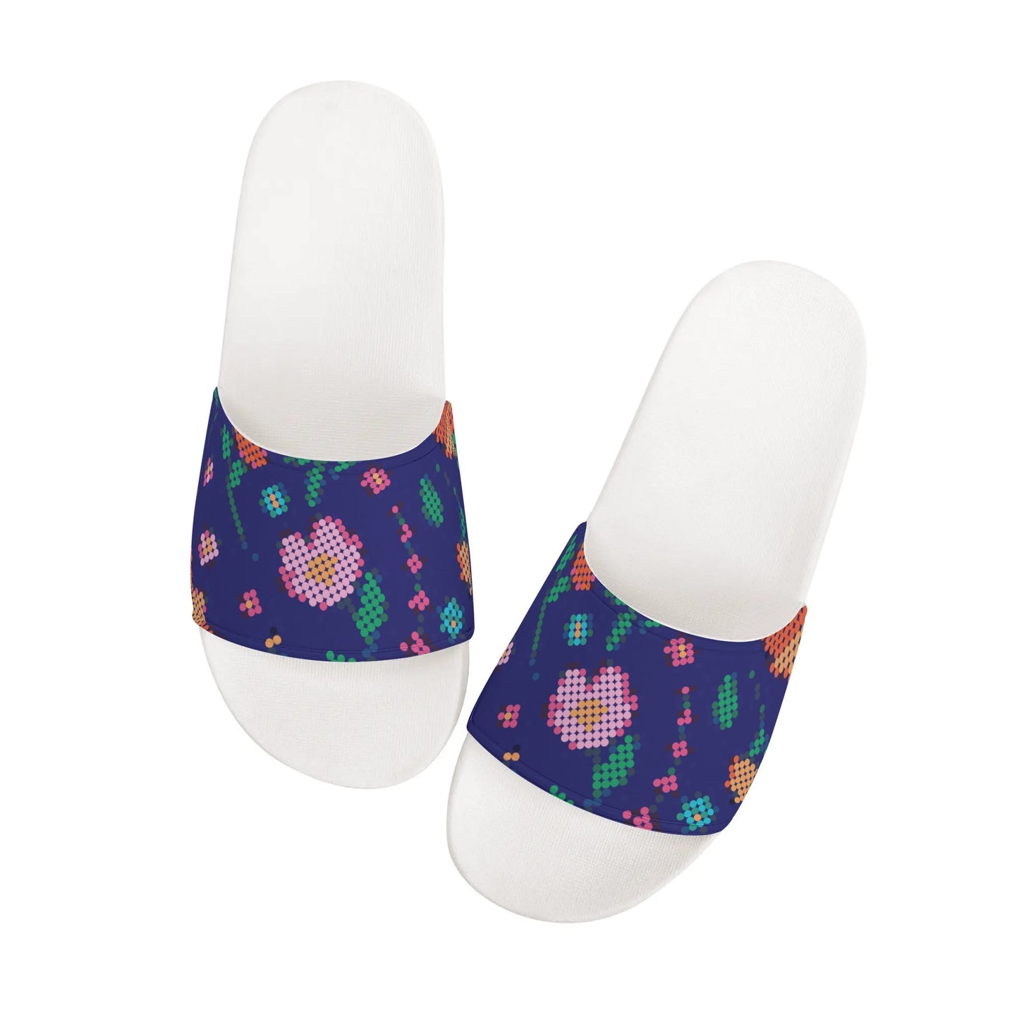 Women's Métis Digital Dotted Floral Slide Sandals