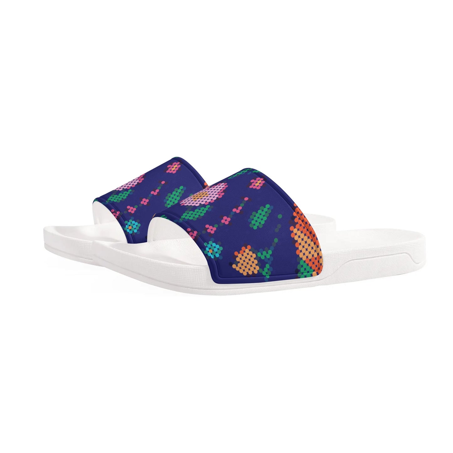 Women's Métis Digital Dotted Floral Slide Sandals