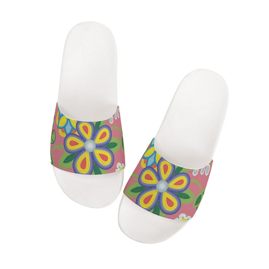 Women's Métis Floral Beaded Slide Sandals