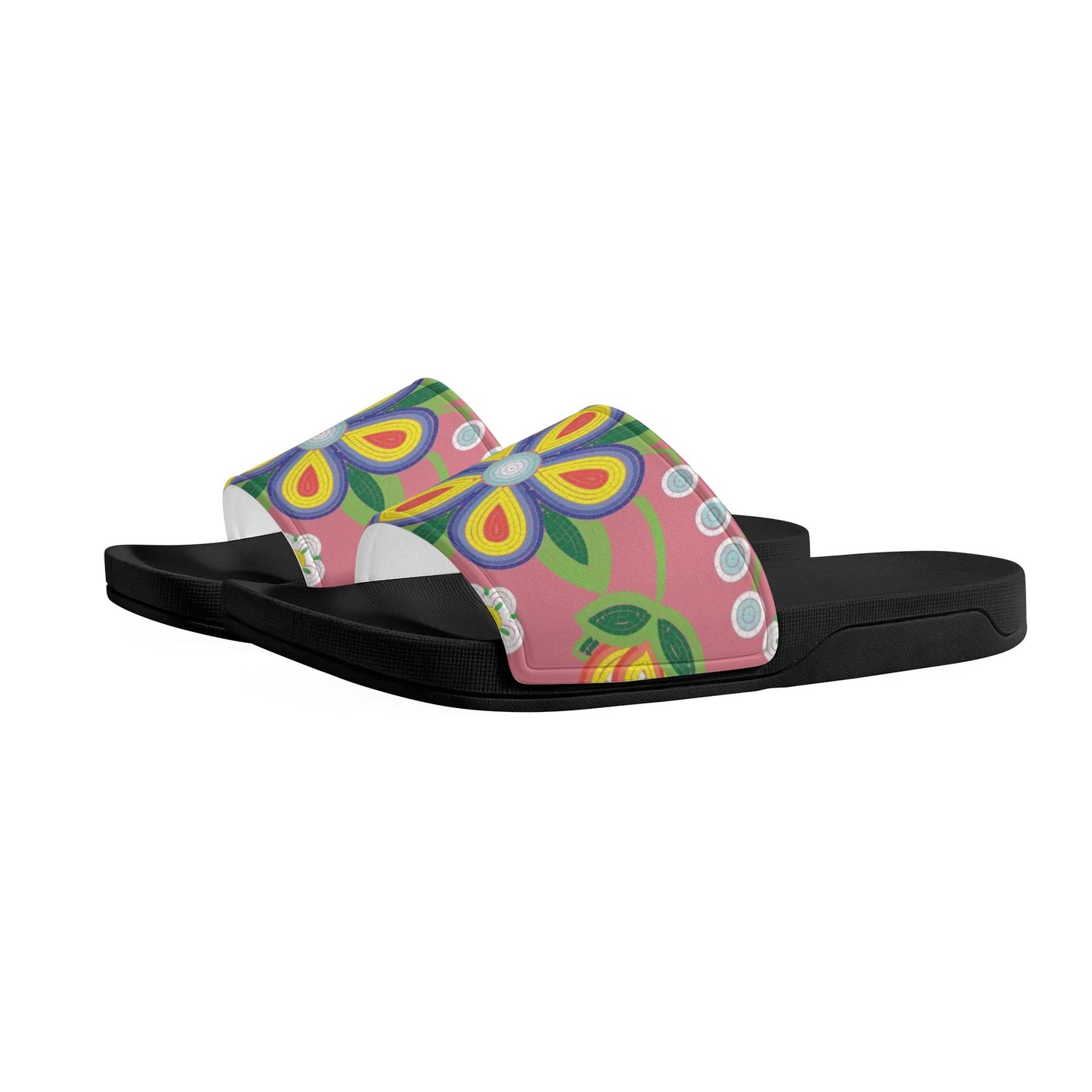 Women's Métis Floral Beaded Slide Sandals