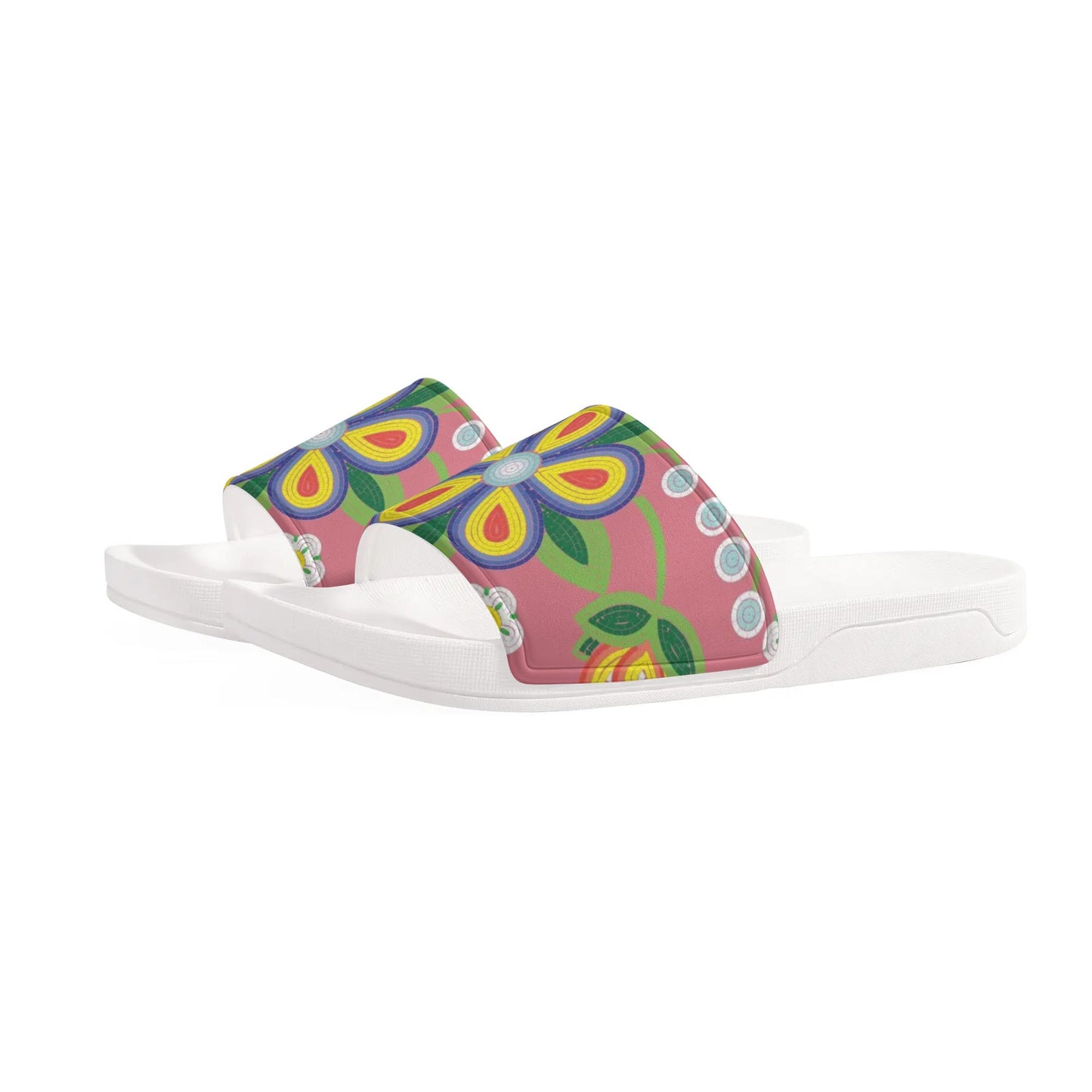 Women's Métis Floral Beaded Slide Sandals