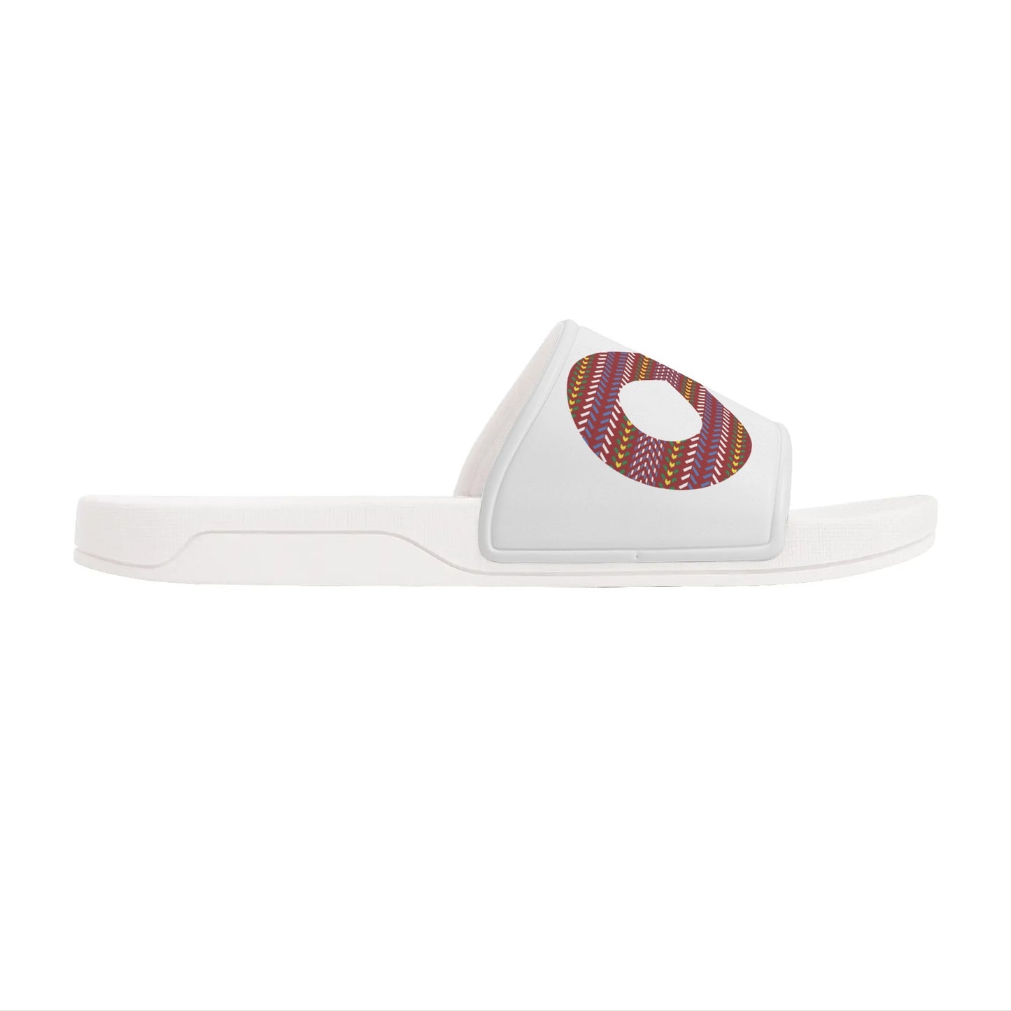 Women's Métis Sash Infinity White Slide Sandals