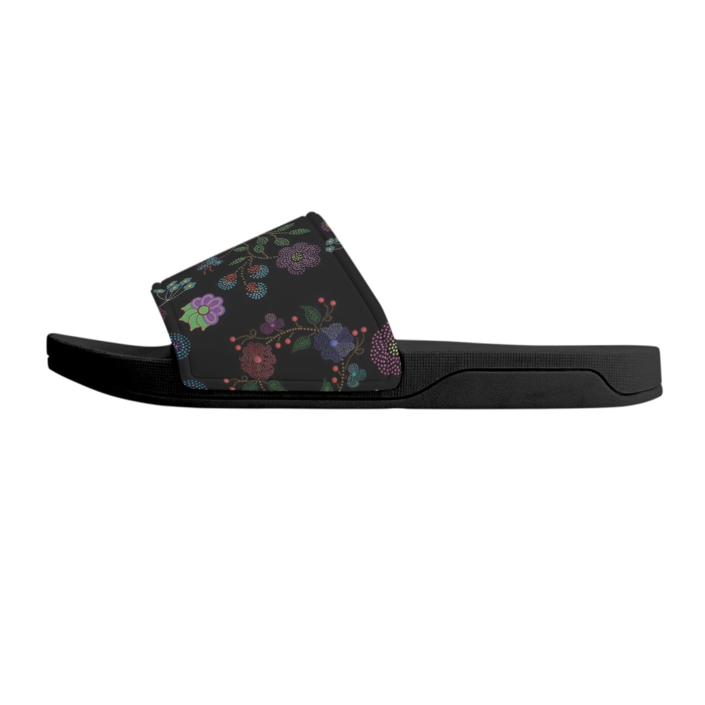 Women's Métis Floral Dotted Slide Sandals