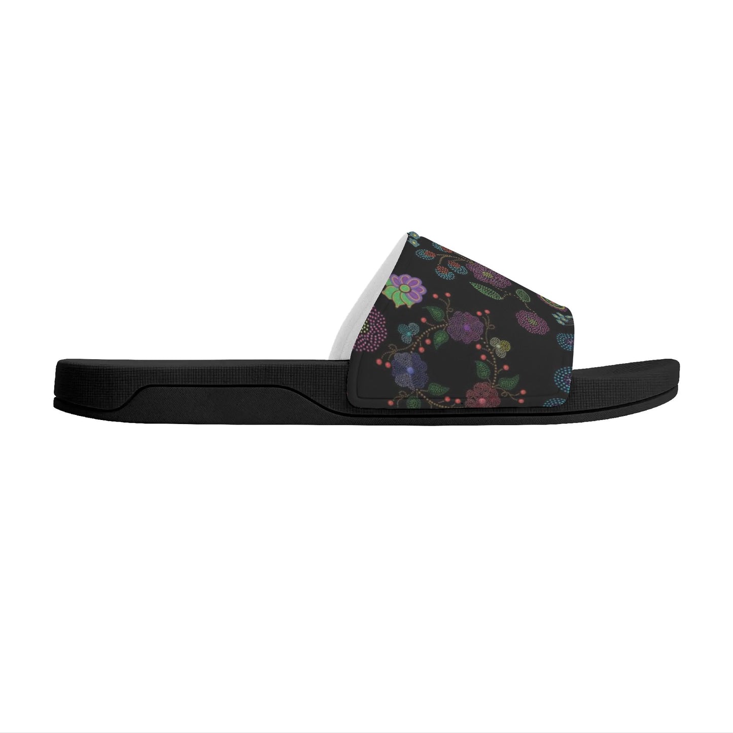 Women's Métis Floral Dotted Slide Sandals