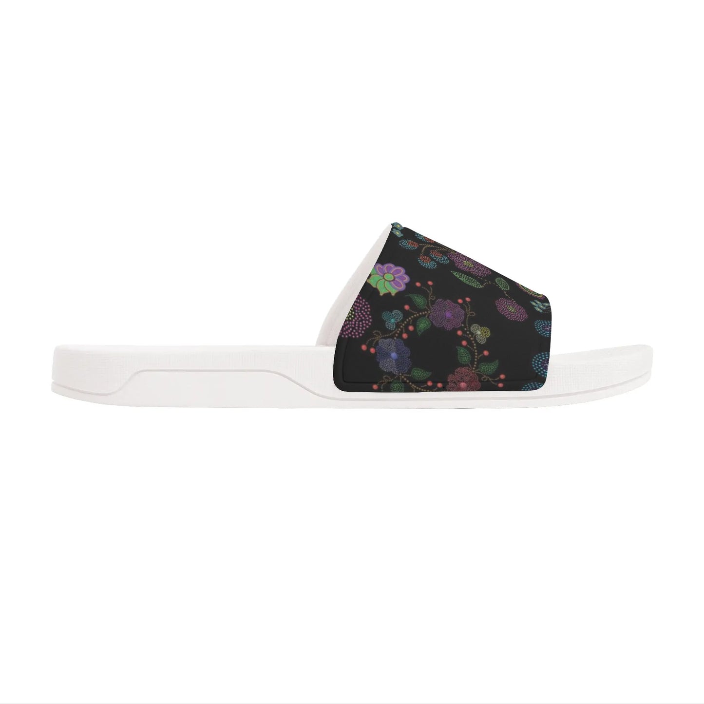 Women's Métis Floral Dotted Slide Sandals