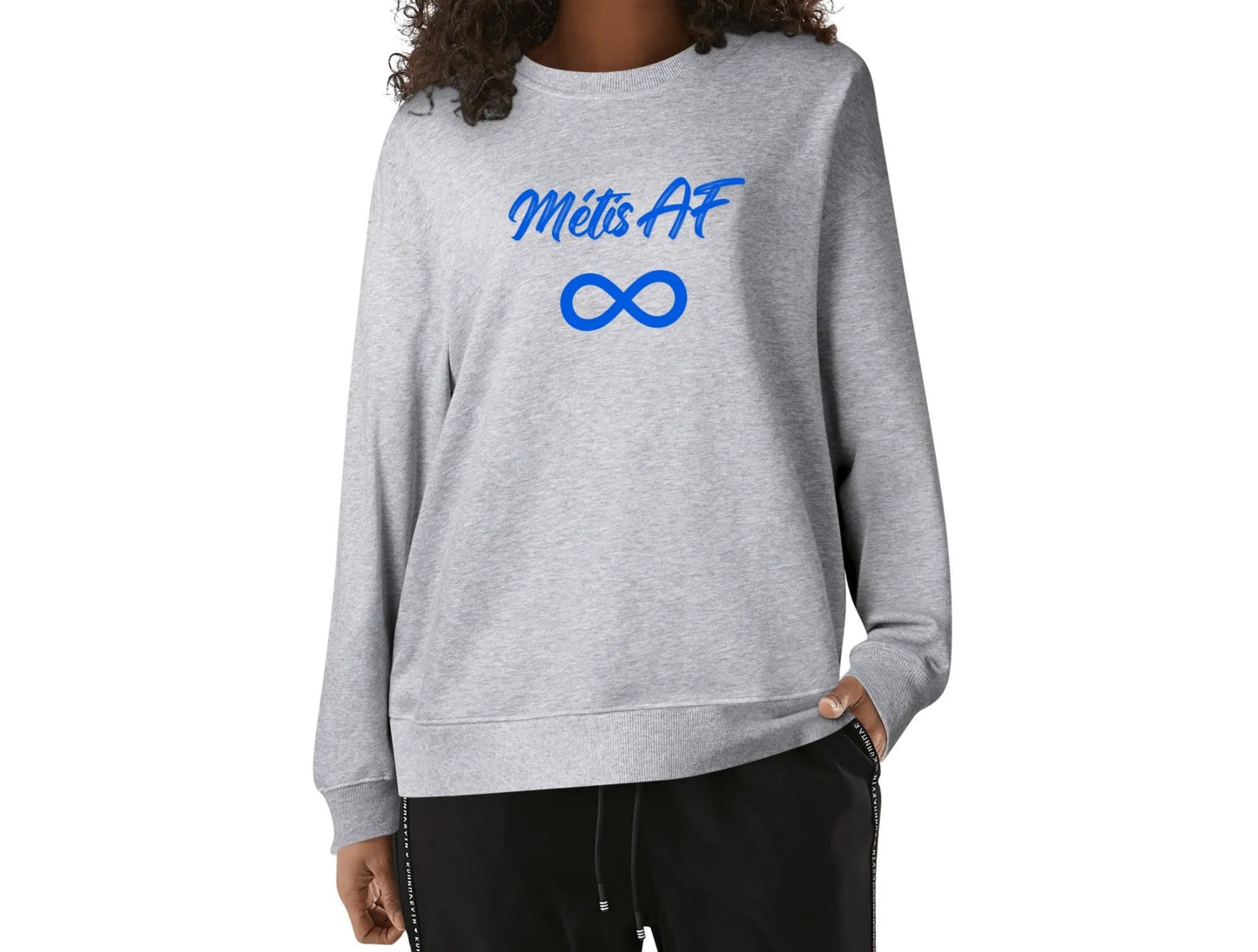 Unisex Métis AF Cotton Sweatshirt