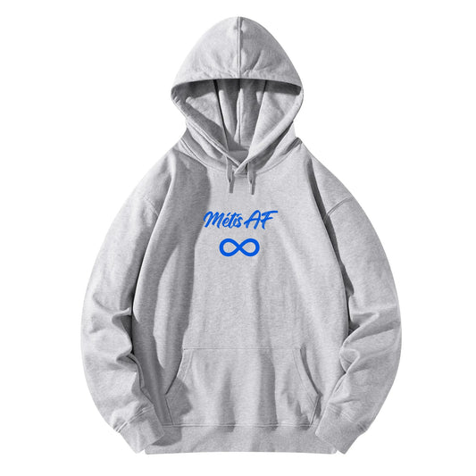 Unisex Métis AF Cotton Pullover Hoodie