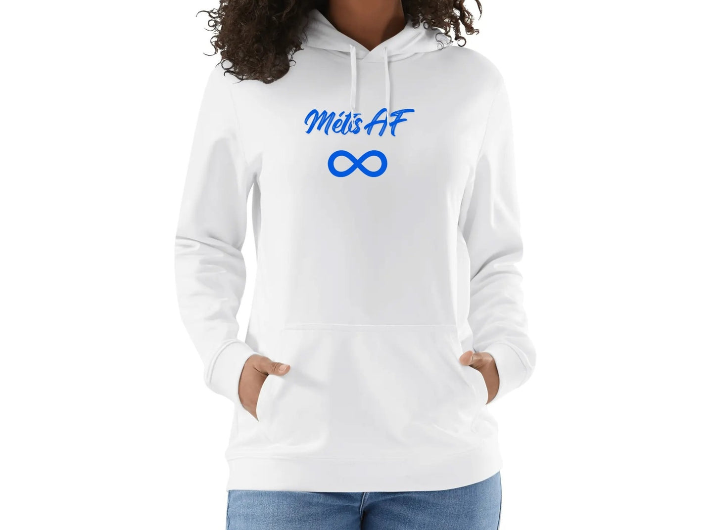 Unisex Métis AF Cotton Pullover Hoodie