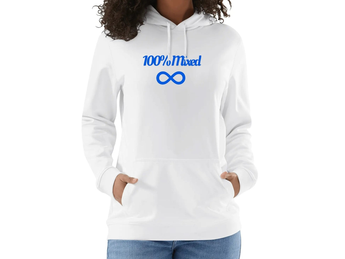 Unisex 100% Mixed Cotton Pullover Hoodie