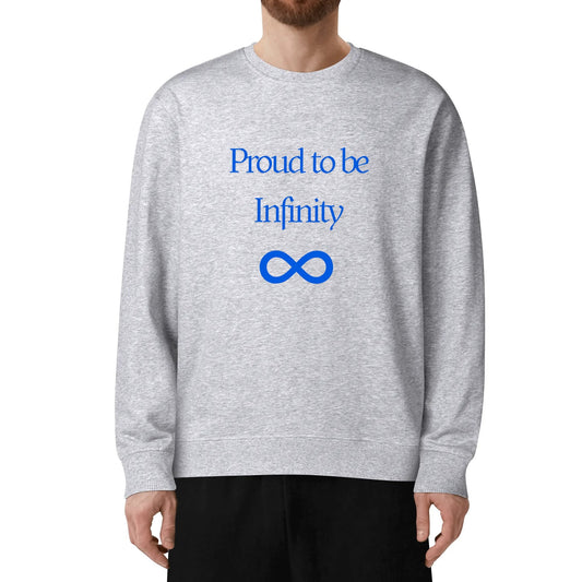 Unisex Proud to be Infinity Cotton Sweatshirt