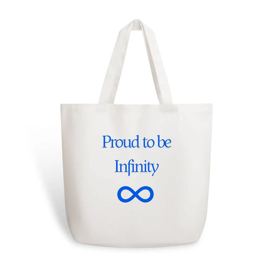 Proud to be Infinity Cotton Tote Bag