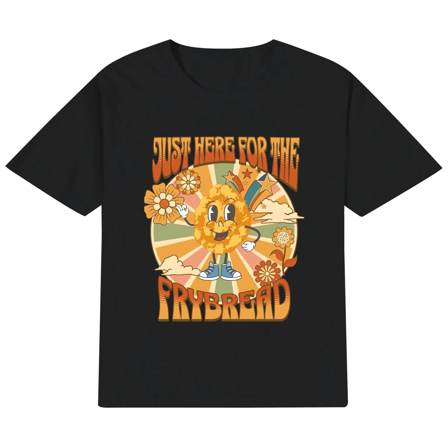 Children's "Just here for the Frybread" Cotton T-Shirt