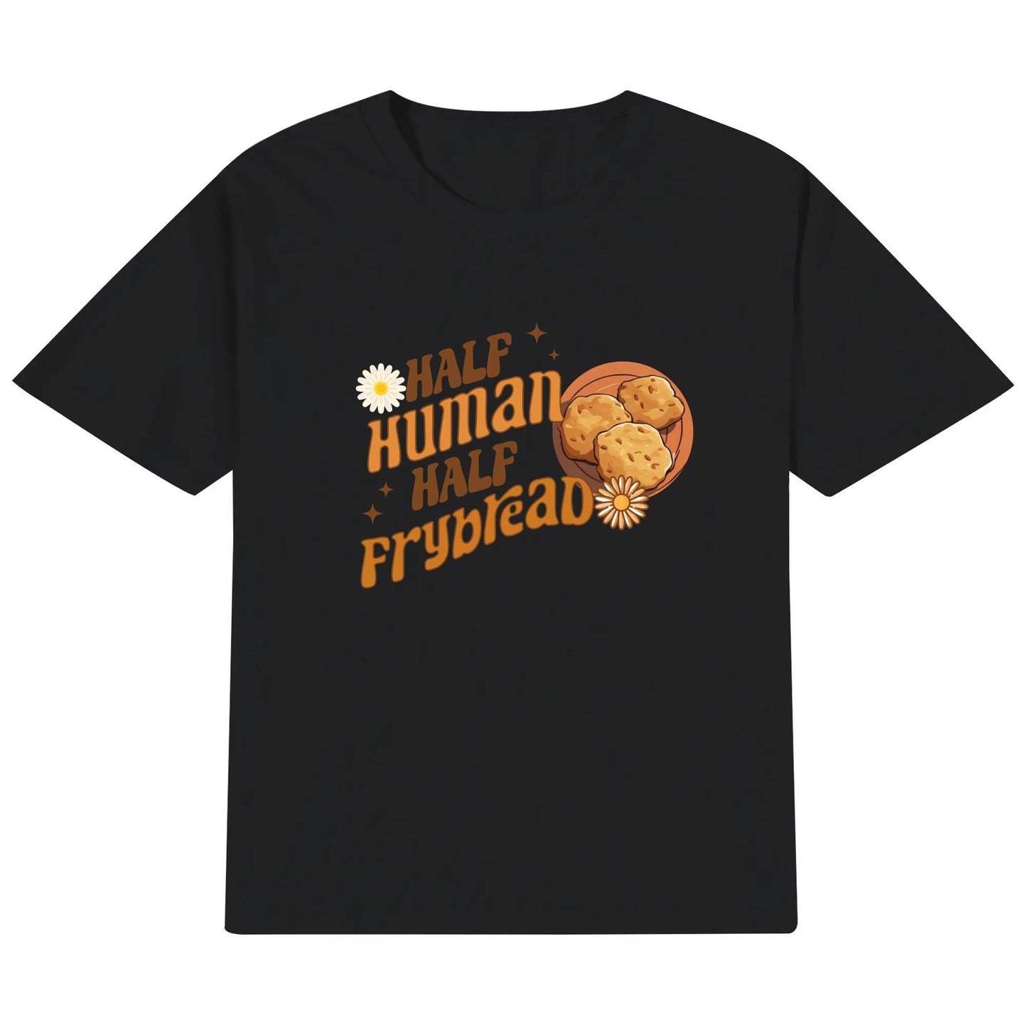 Children's "Half Human Half Frybread" Cotton T-Shirt