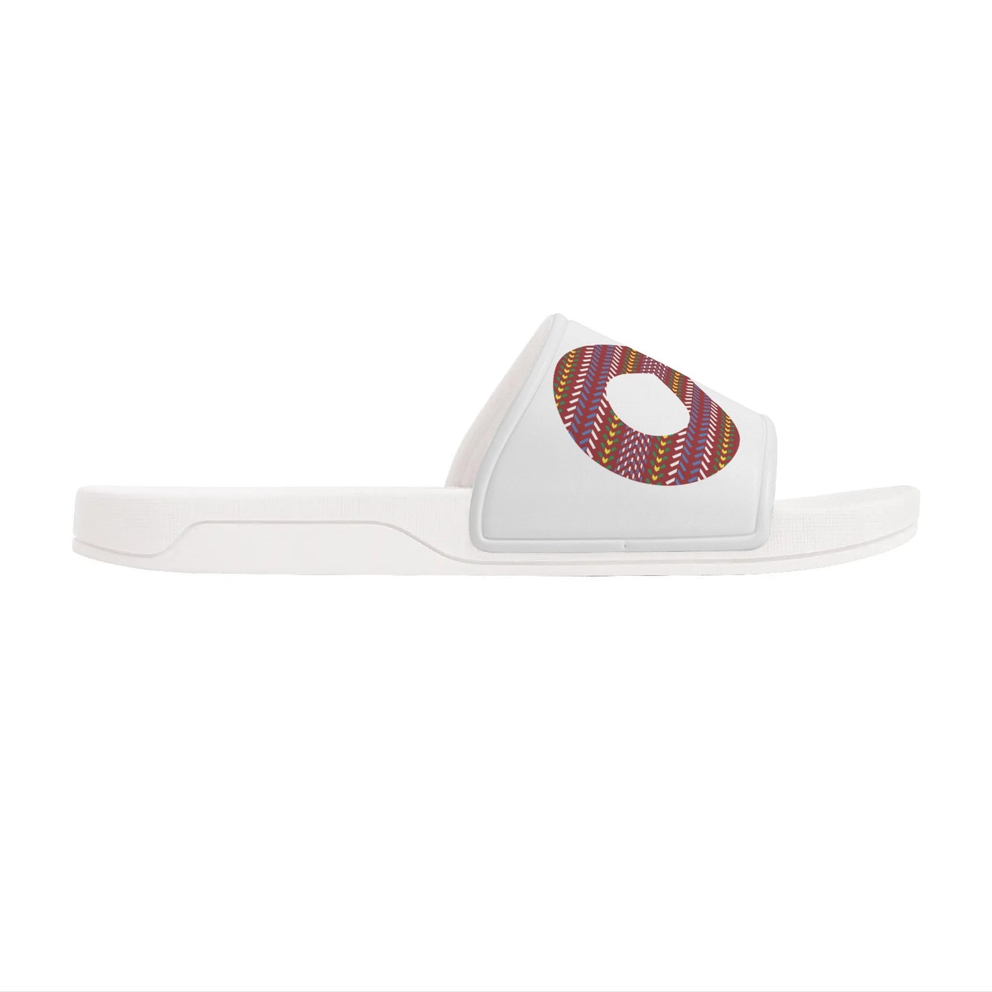 Men's Métis Sash Infinity White Slide Sandals