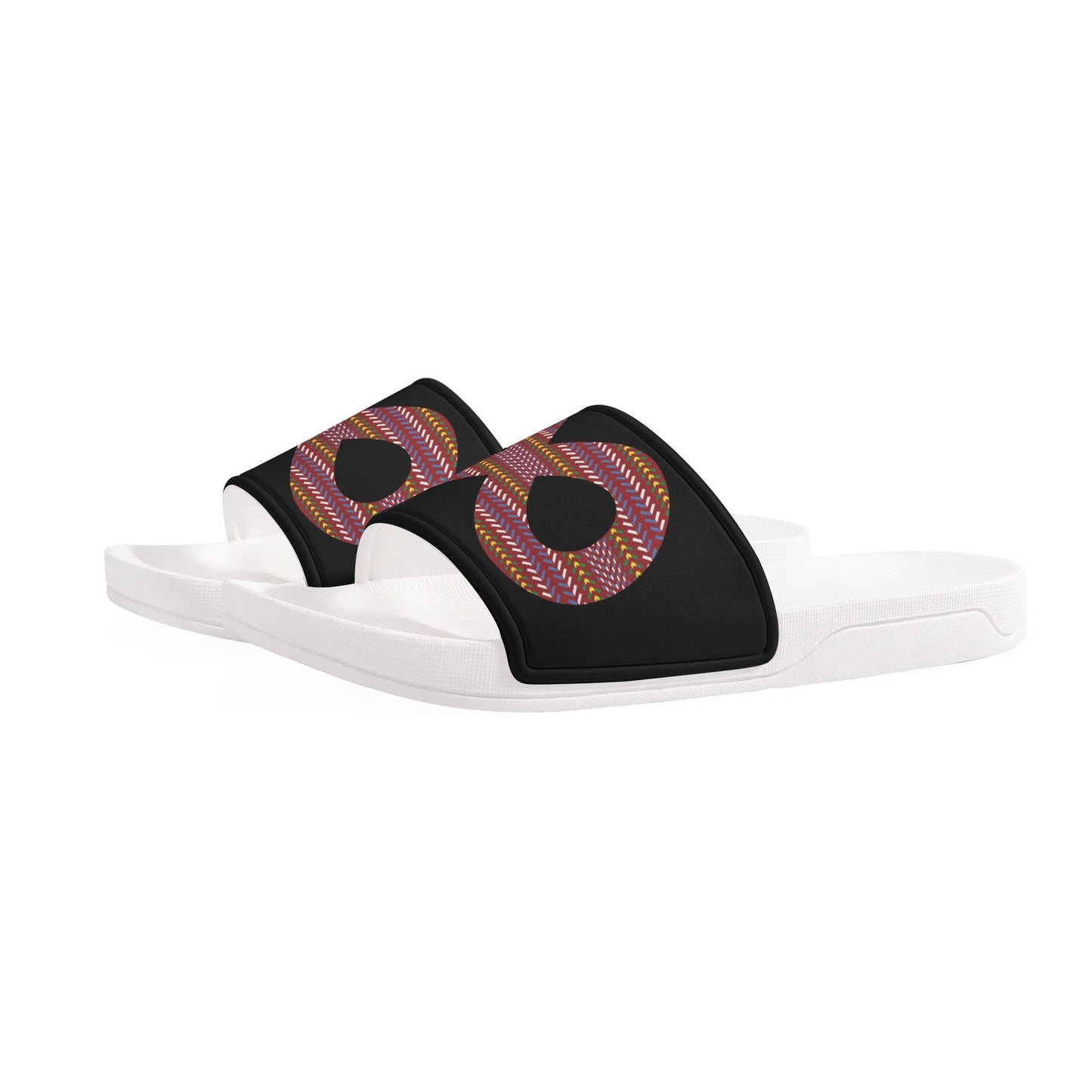 Men's Métis Sash Infinity Black Slide Sandals