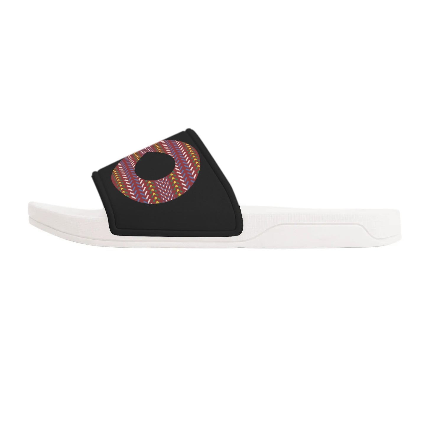 Men's Métis Sash Infinity Black Slide Sandals