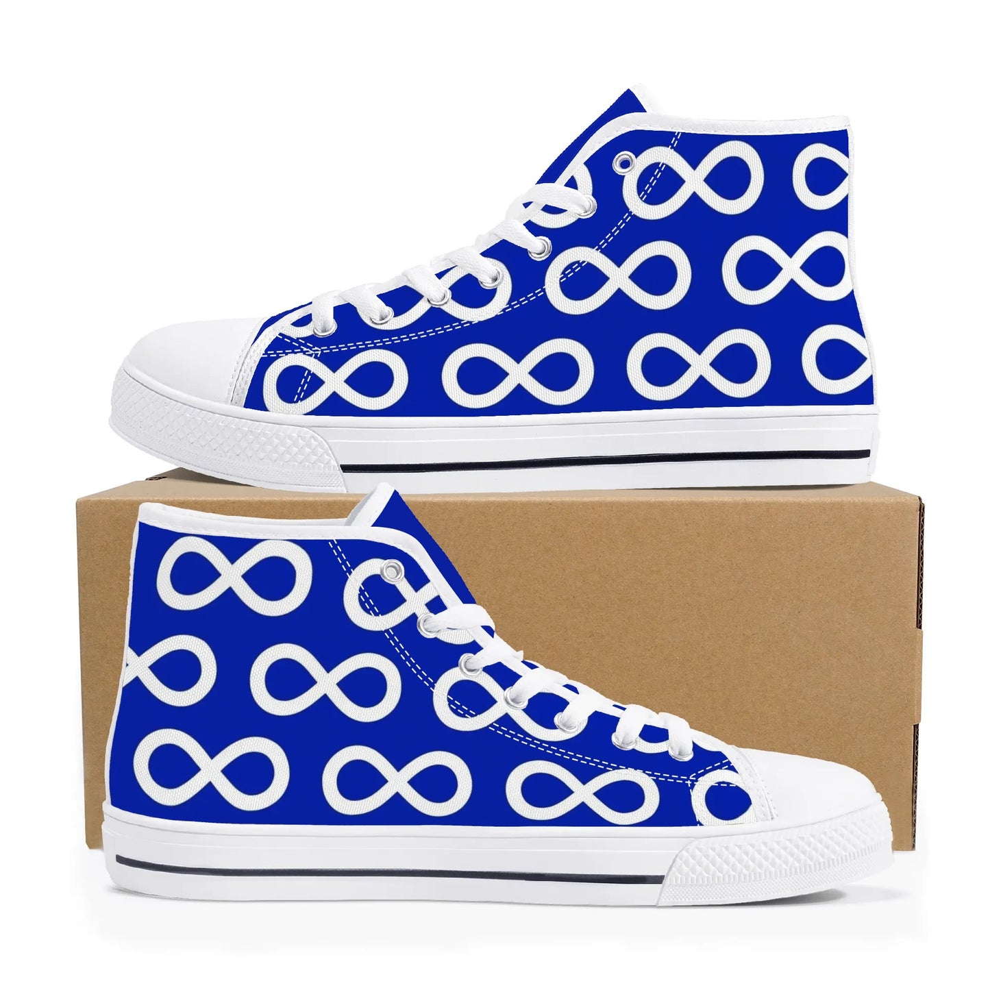 Women's Métis Infinity High Top Canvas Shoes