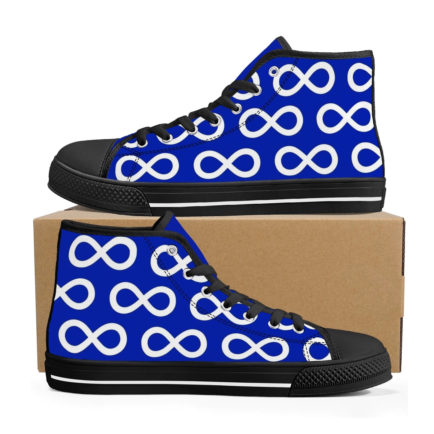 Women's Métis Infinity High Top Canvas Shoes