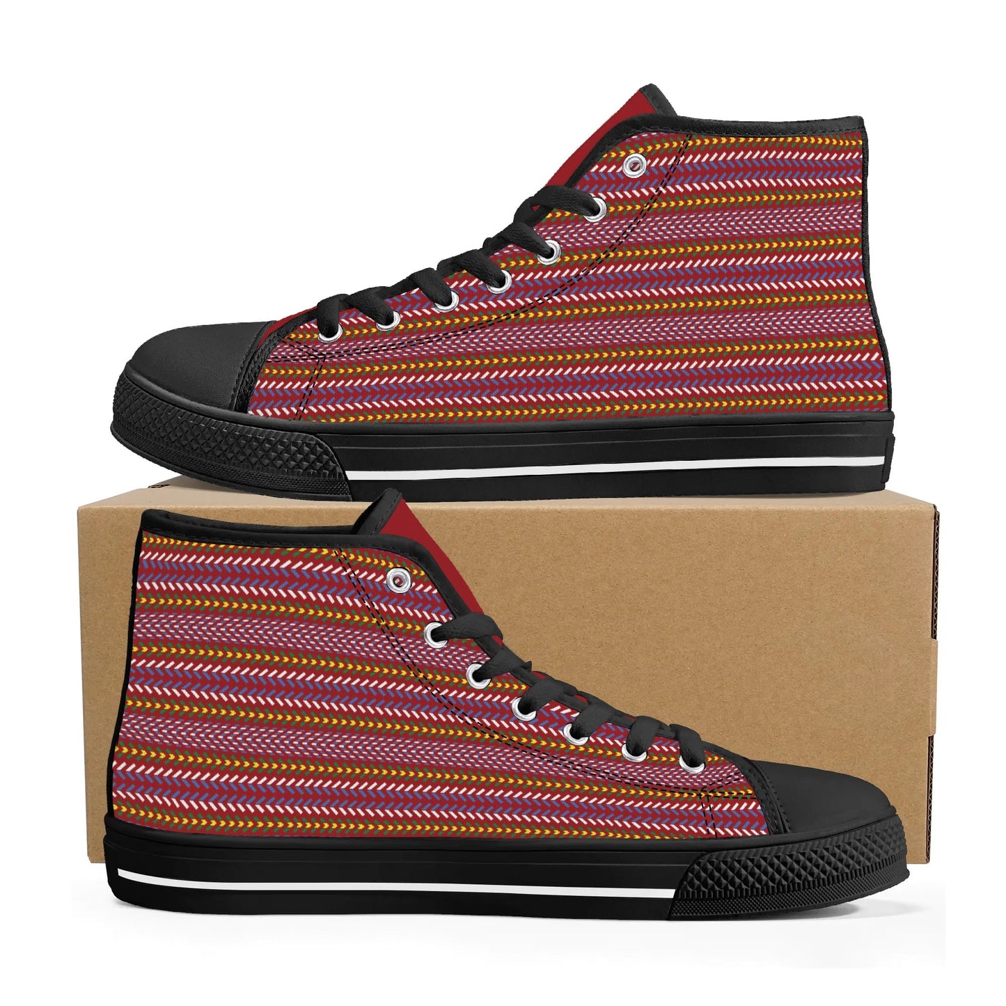 Men's Métis Sash High Top Canvas Shoes