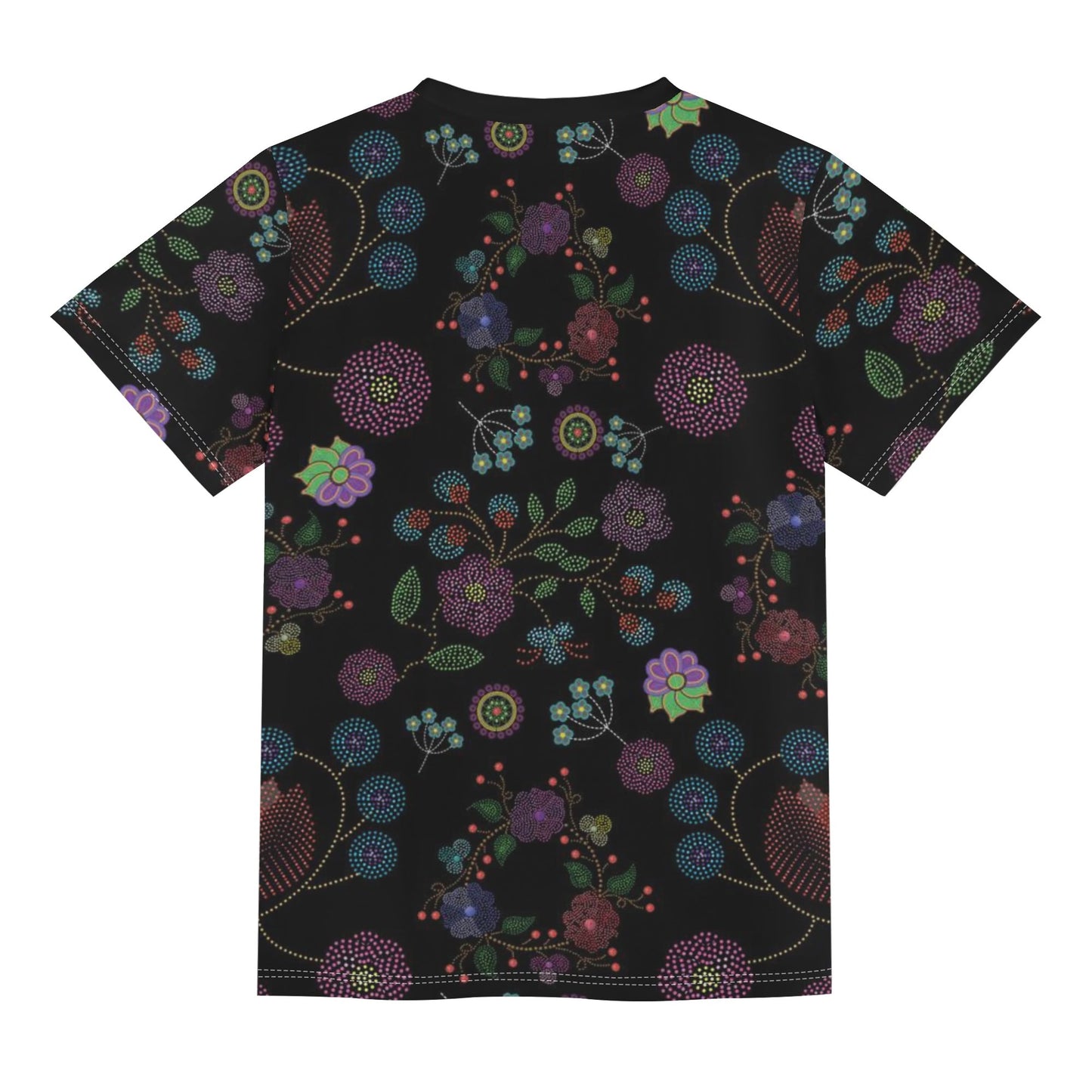 Children's Métis Floral Dotted Loose Fit T-Shirt