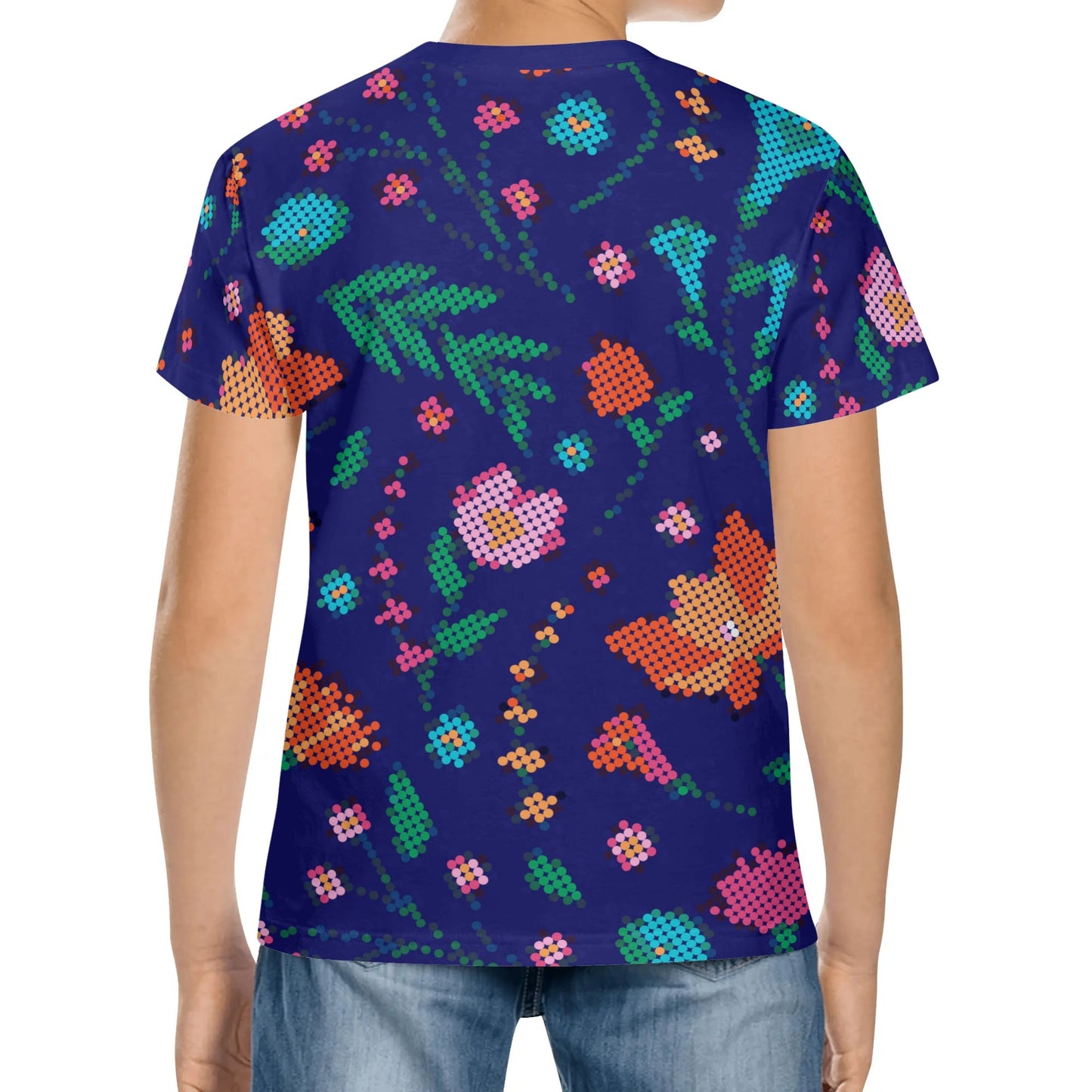 Children's Métis Digital Dotted Classic T-Shirt