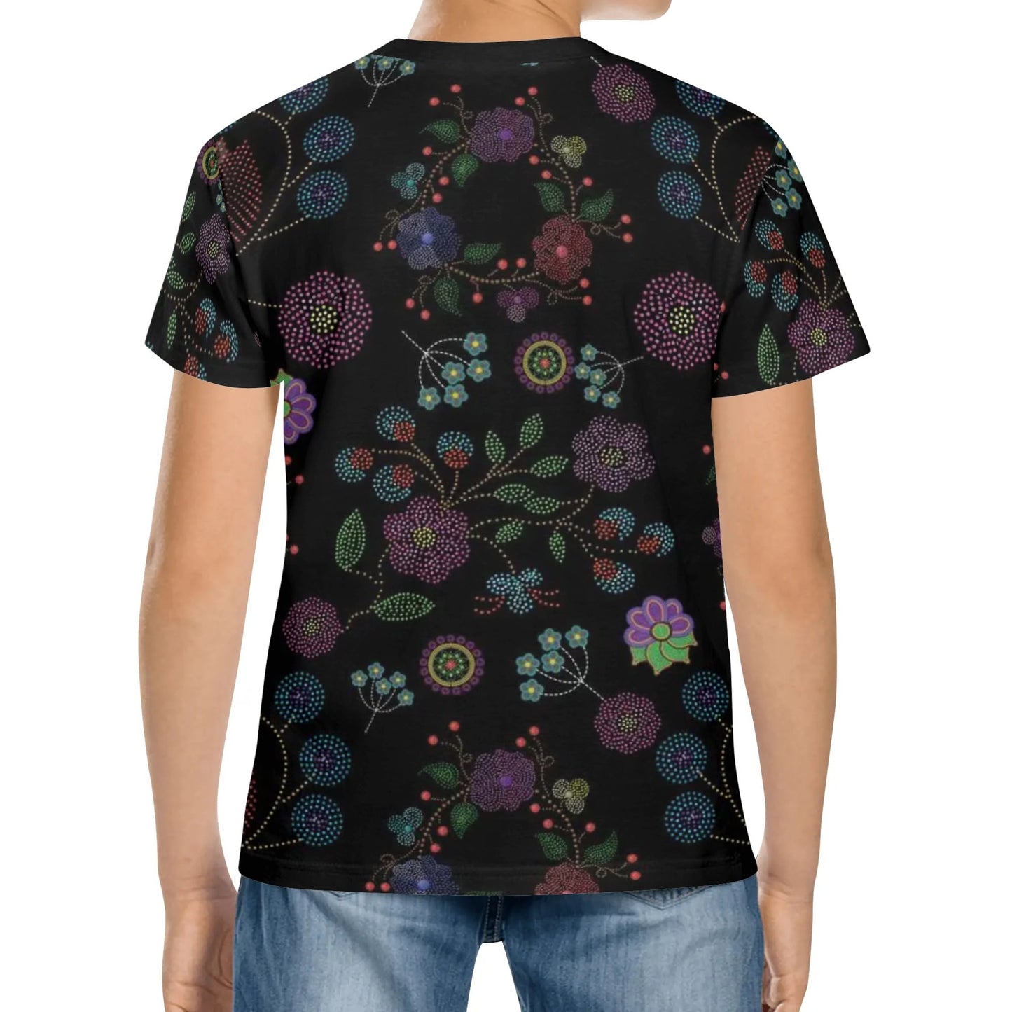 Children's Métis Floral Dotted Classic T-Shirt