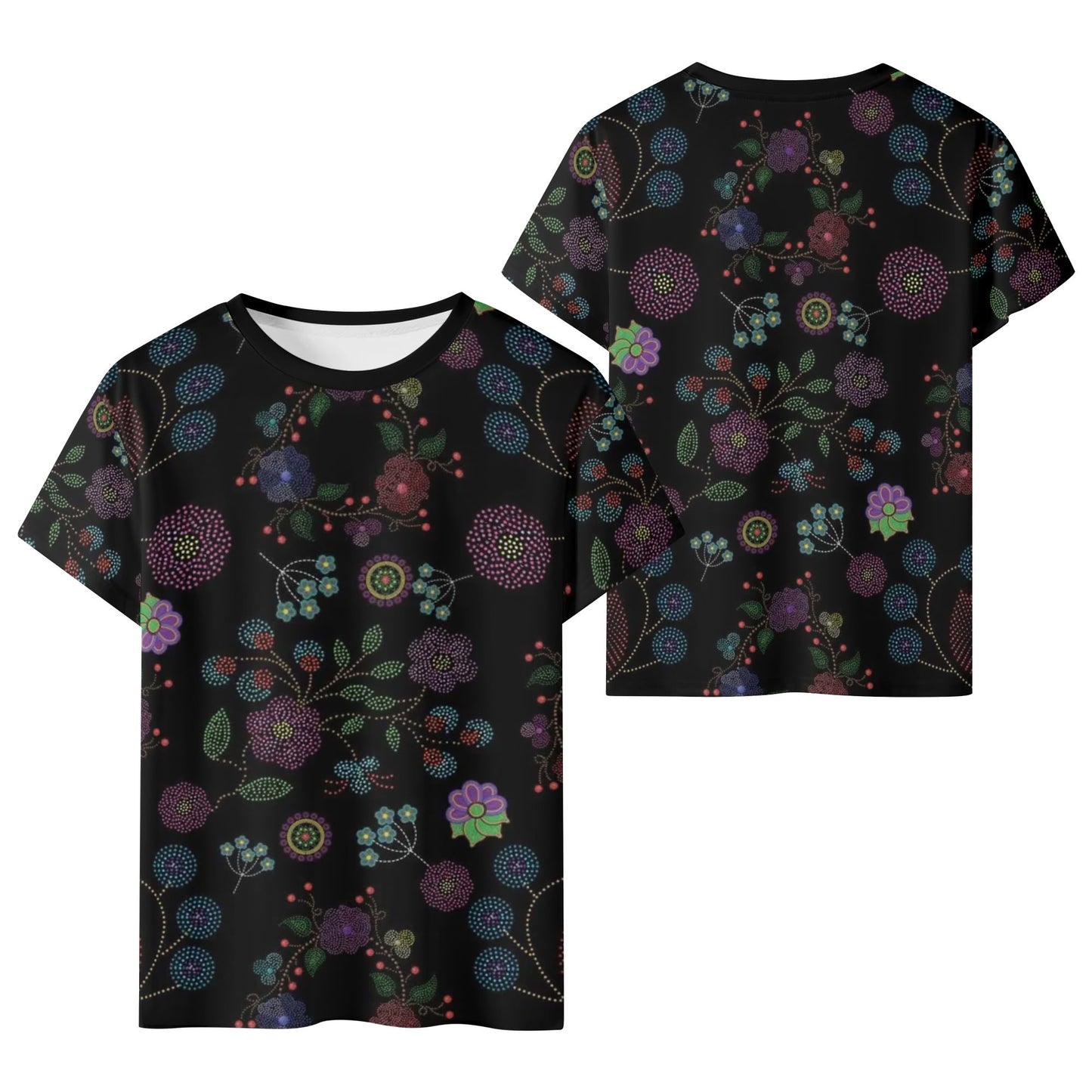 Children's Métis Floral Dotted Classic T-Shirt