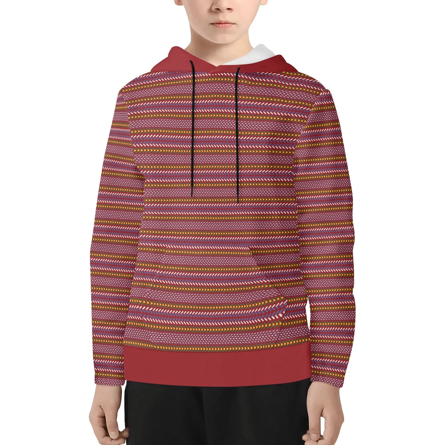 Children's Métis Sash Lightweight Pullover Hoodie