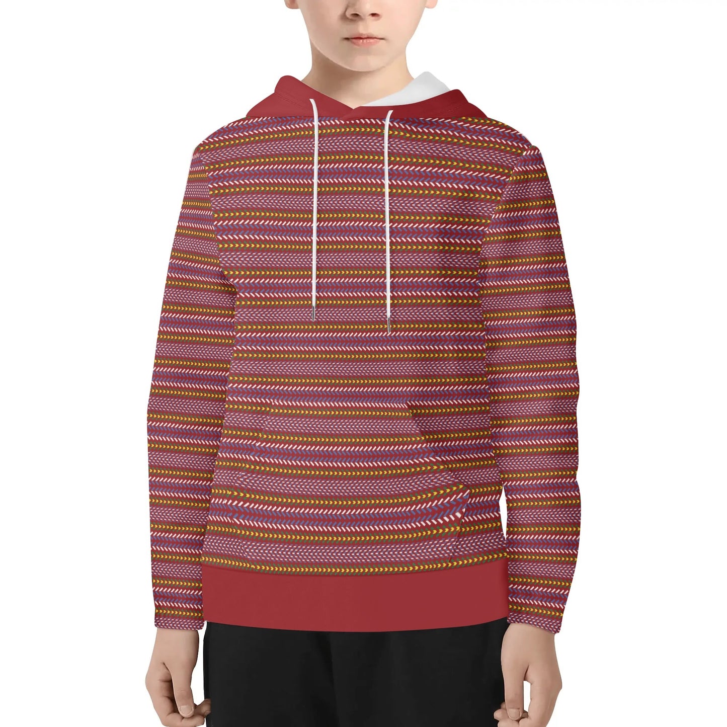 Children's Métis Sash Lightweight Pullover Hoodie