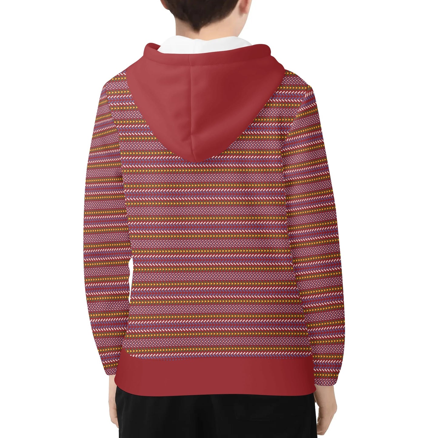 Children's Métis Sash Lightweight Pullover Hoodie