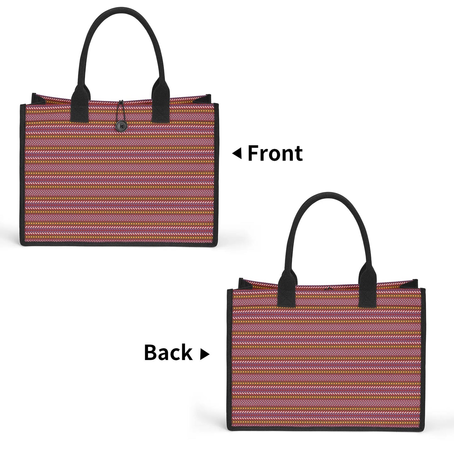 Métis Sash Premium Canvas Tote Bag